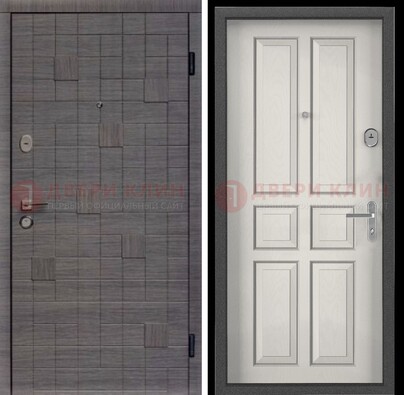 Cтальная дверь в квартиру с МДФ ДМ-488